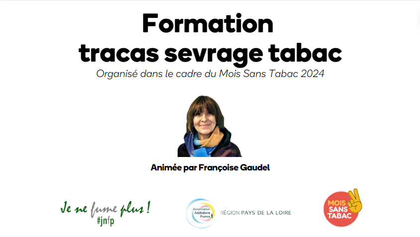 Webinaire tracas sevrage tabac animé par Françoise Gaudel