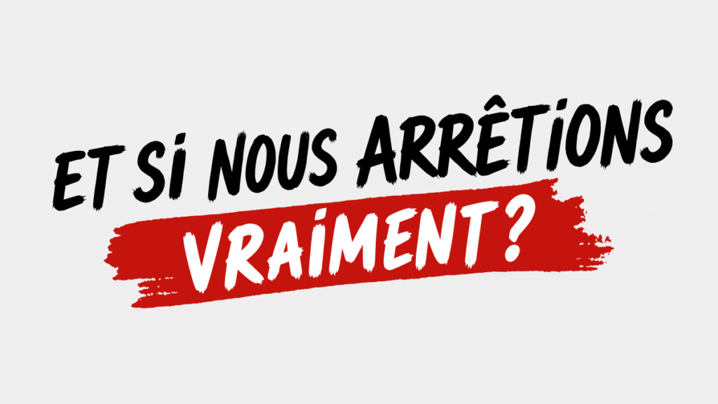 UNIOPSS Et si nous arrêtions vraiment ?